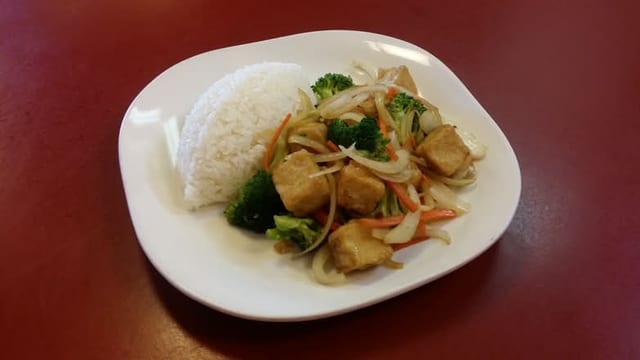 V1 Tofu Teriyaki.