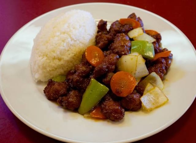 (Side) Orange Chicken.