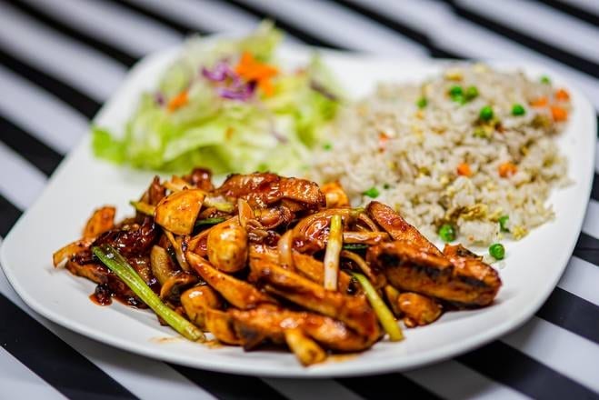(Side) Spicy Mushroom Chicken.